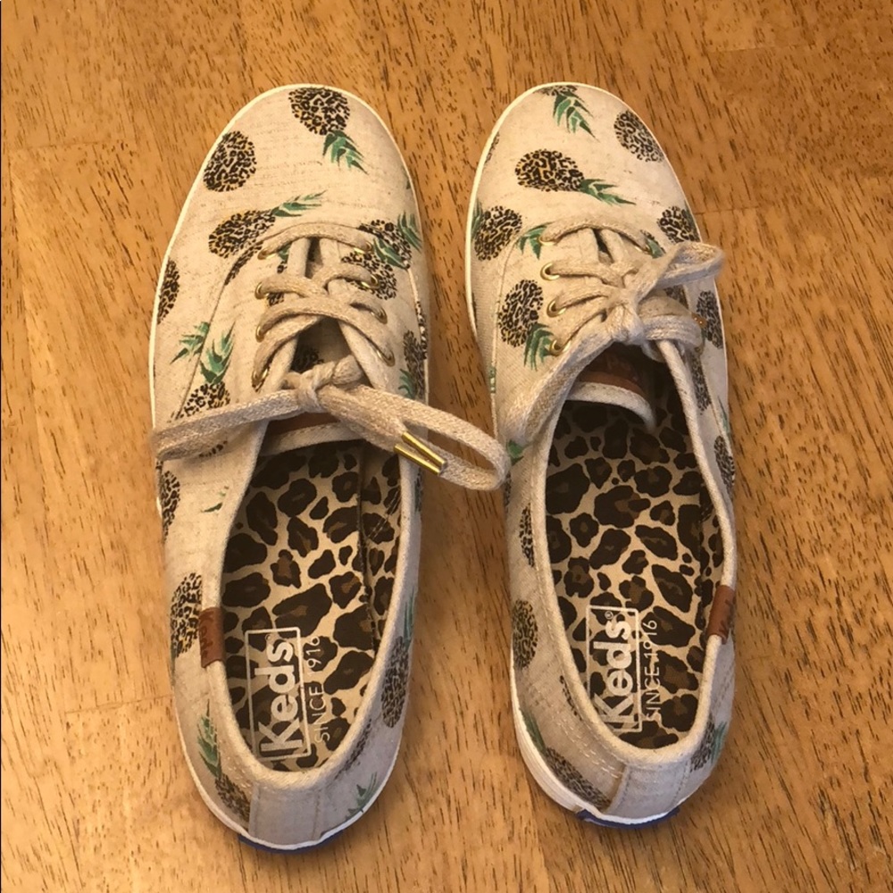 Canvas Material Keds Sneakers - Size 7.5